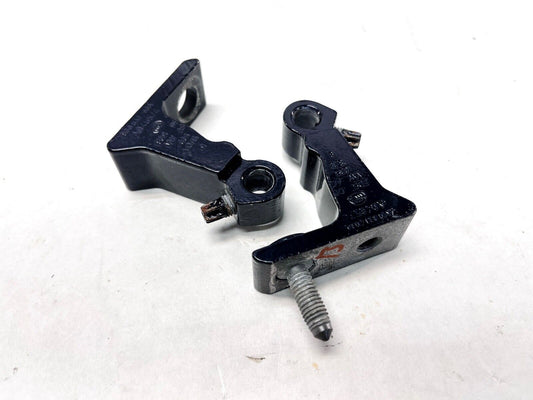 17-23 AUDI Q7 BENTLEY BENTAYGA REAR LEFT UPPER LOWER DOOR HINGE SET OF 2 OEM