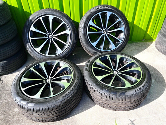 17-19 BENTLEY BENTAYGA WHEELS DISC RIMS FULL SET OF 4 285/45 R21 113W OEM