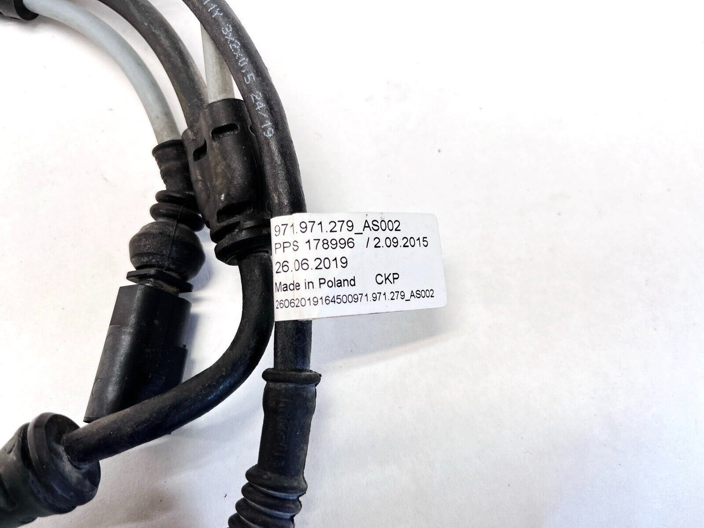 17-22 BENTLEY CONTINENTAL GT PORSCHE FRONT LEFT/RIGHT ABS SPEED SENSOR CABLE OEM