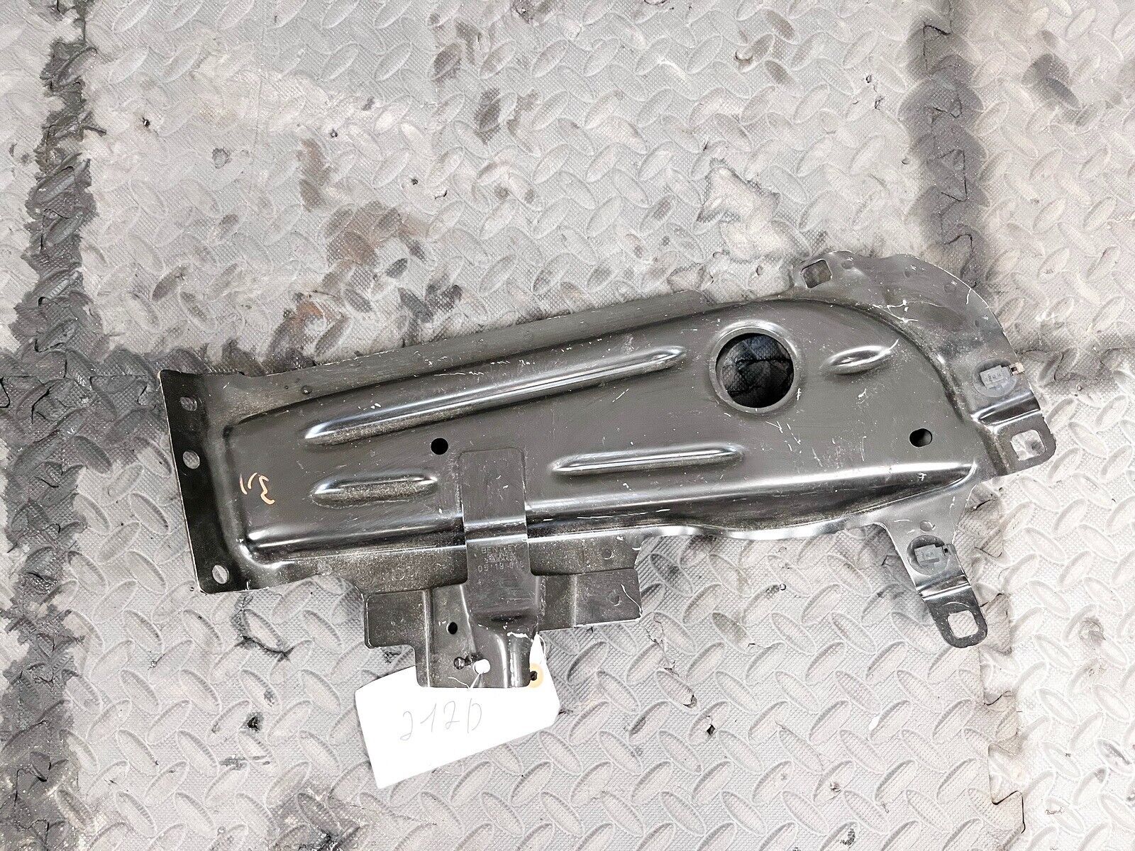 17-20 BENTLEY CONTINENTAL GT REAR LEFT LH DRIVER SIDE BRACE BRACKET BAR OEM