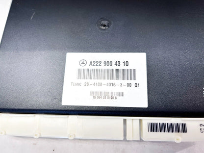 14-17 MERCEDES S S550 W222 SUSPENSION CONTROL MODULE UNIT OEM