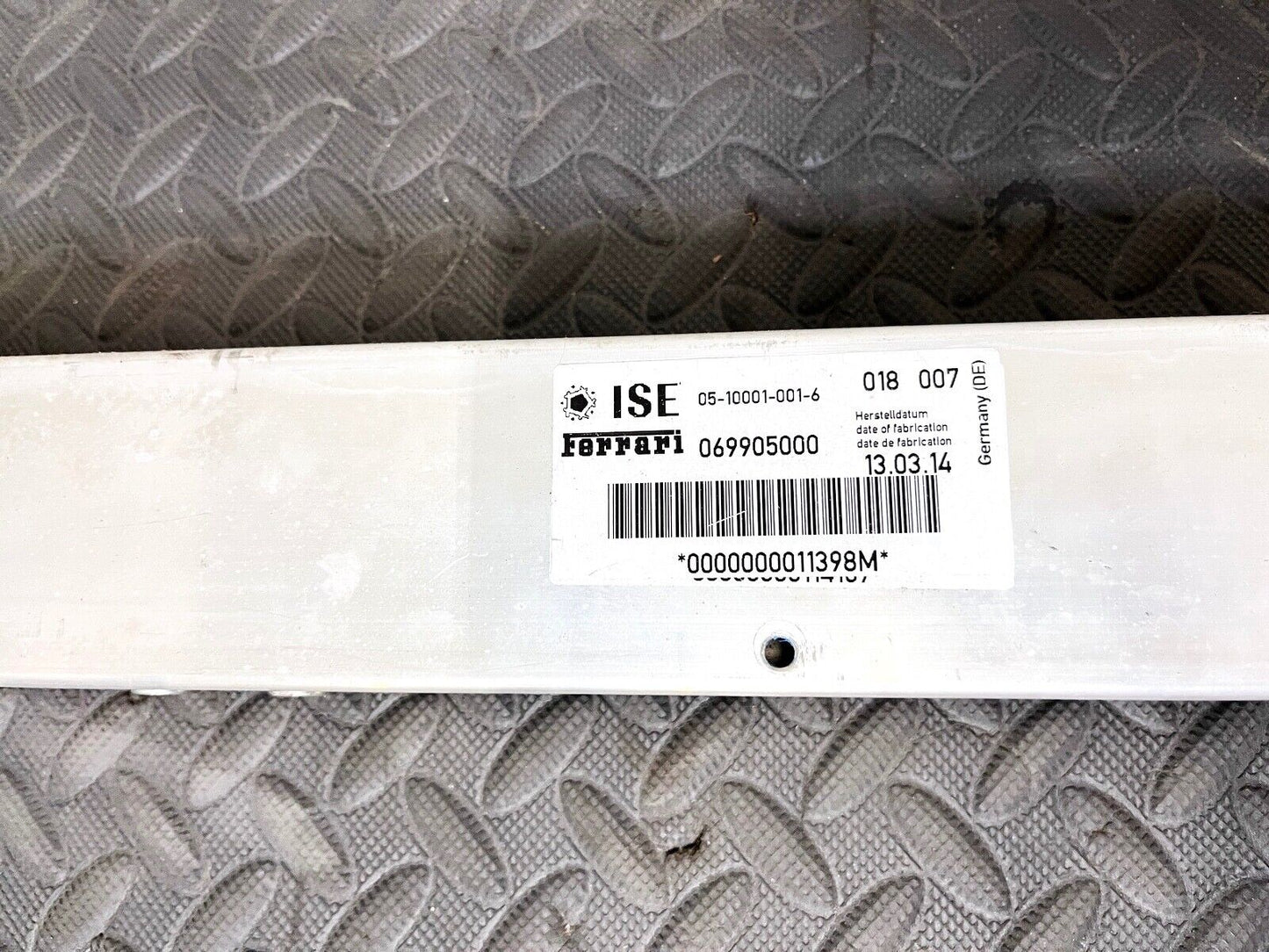 08-14 FERRARI CALIFORNIA CONVERTIBLE ACTIVE ROLL OVER BAR OEM