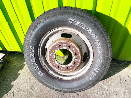 FORD F350 TERRAMAX SPARE TIRE DONUT WHEEL LT245/75R17 OEM