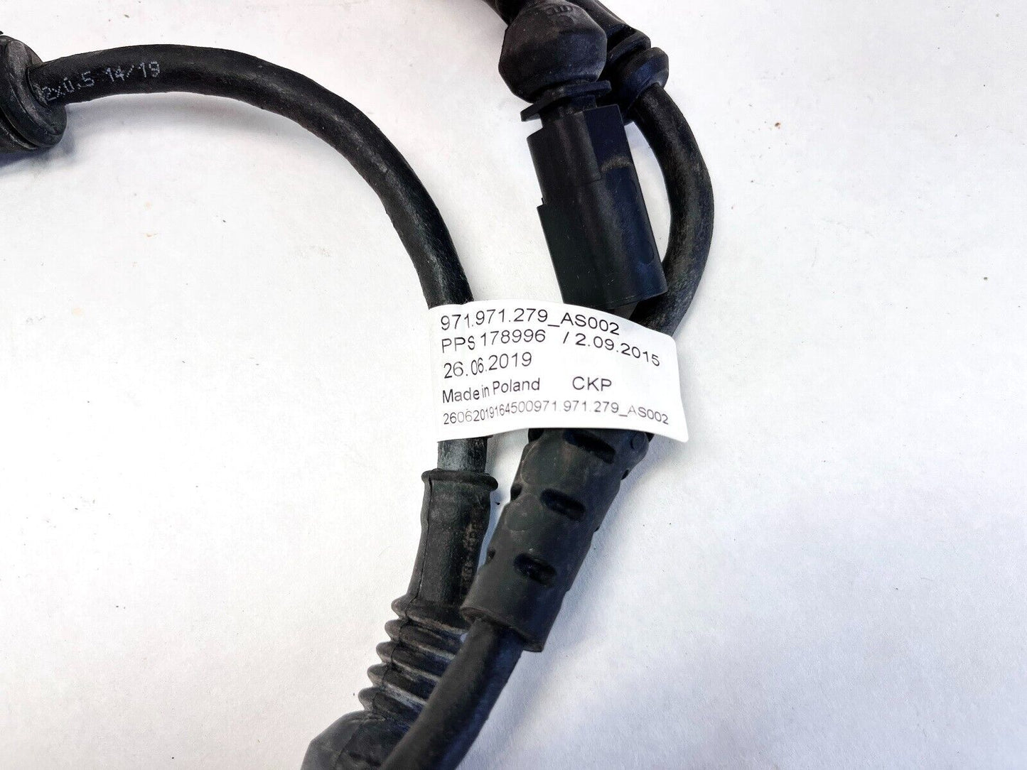 17-22 BENTLEY CONTINENTAL GT PORSCHE FRONT LEFT/RIGHT ABS SPEED SENSOR CABLE OEM