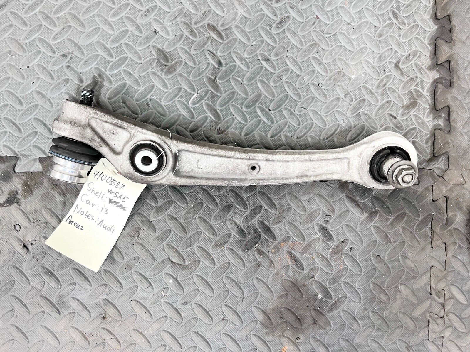 12-17 AUDI S4 A4 A5 S5 Q5 A6 A7 S7 FRONT LEFT FORWARD LOWER CONTROL ARM OEM